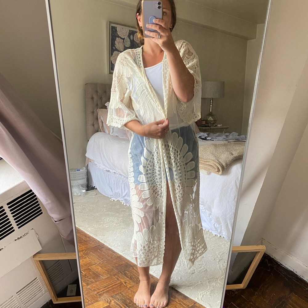 Rebellion Lace Kimono/Cardigan - NEVER WORN
